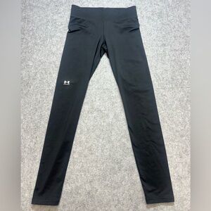 Under Armour Women's ColdGear Compression Leggings Black Size Small